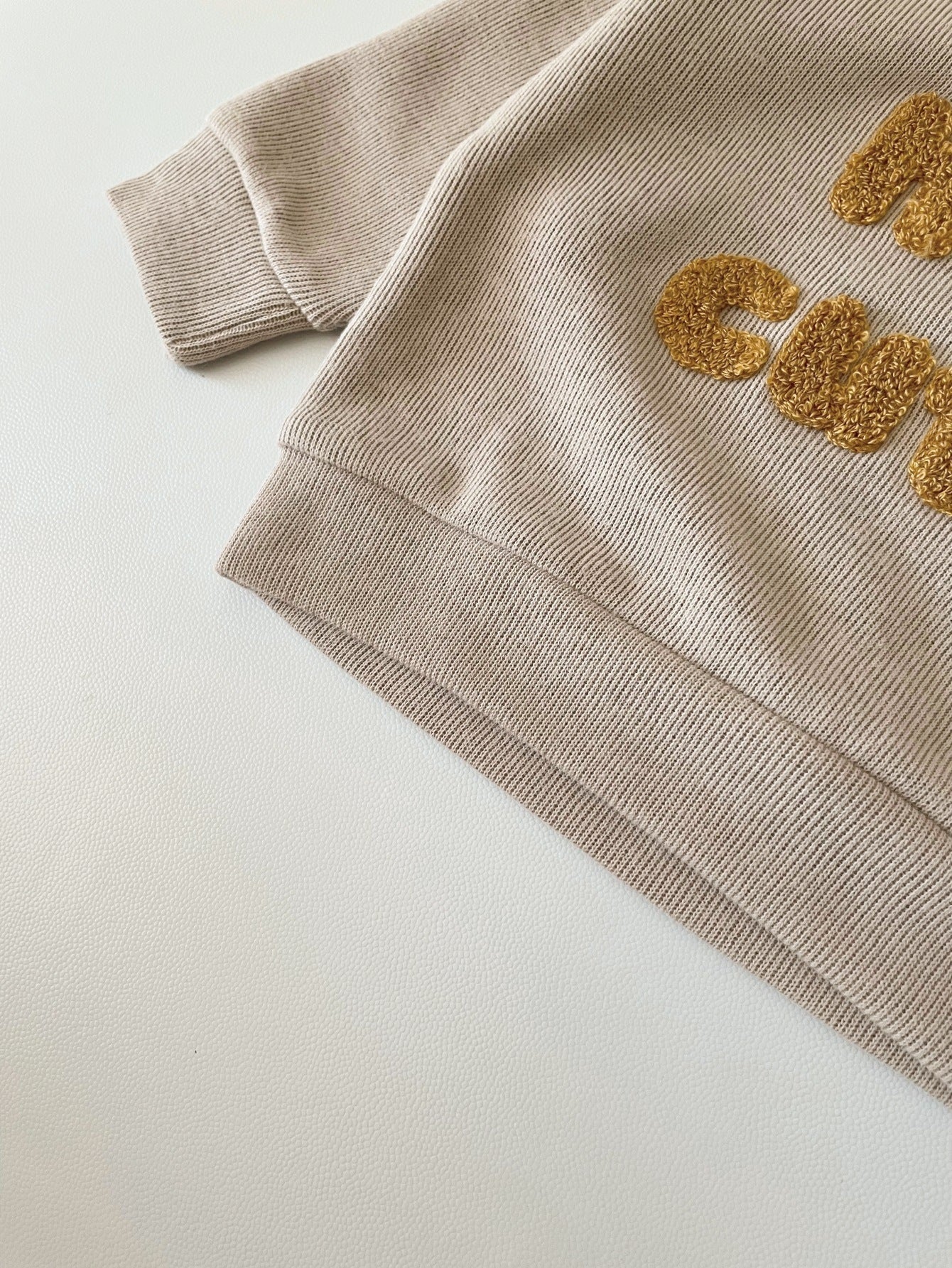 Baby Alphabet Embroidered Outfit (2-Piece