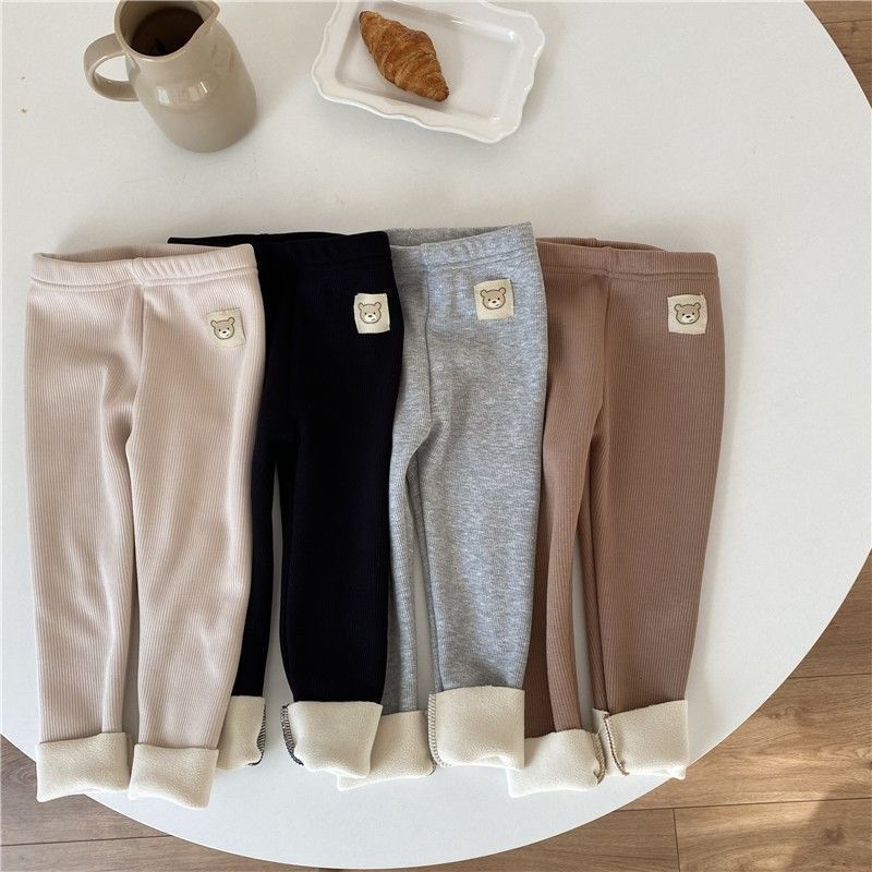 Girls Fleece-Lined Leggings