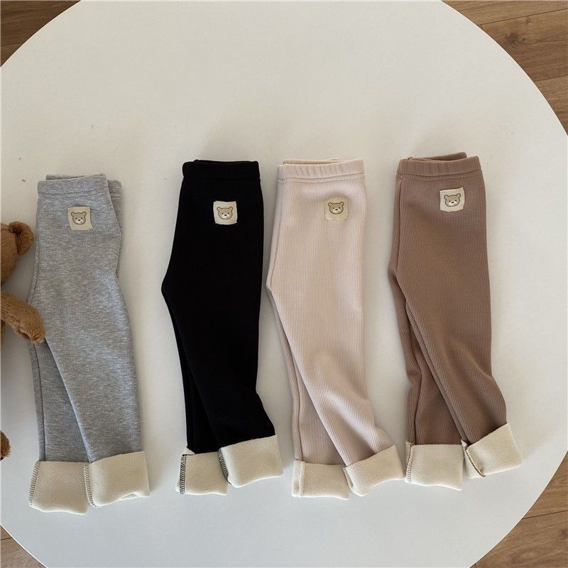 Girls Fleece-Lined Leggings